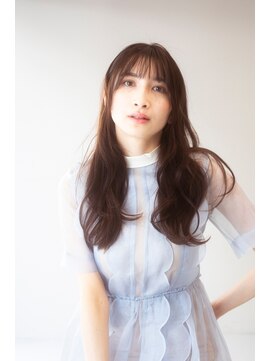 バルベストーキョーサウス(BARBES TOKYO SOUTH) 20代・30代/くびれヘア/暗髪/ニュアンスカラー/大人可愛い