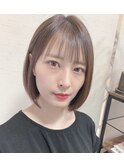 収まり良い内ボブ