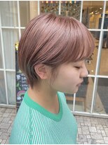 ネオリーブアイム 横浜西口店(Neolive aim)&nbsp;マッシュショート×ハイトーン【横浜】