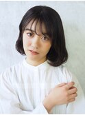 上品なボブスタイル