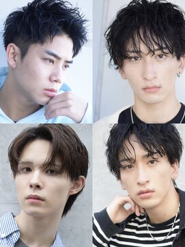 アイヴィ 表参道(IVY) メンズヘア 表参道メンズパーマツイスト黒髪