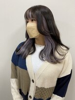 マーシュ(marshu) インナーカラー/lavender grey/神崎