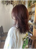 pink brown × layer