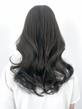 アイティーバイアルバム 松戸店(IT by ALBUM) オリーブくびれロング_グレーベージュレイヤーロング_ba471231