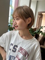 アンバー 池袋(amber)&nbsp;ハイトーンカラー/縮毛矯正/前髪[池袋駅]