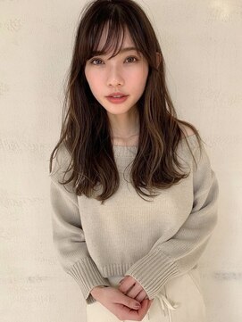 ソヨン 池袋店(SOYON) アッシュブラウン 小顔カット レイヤーカット