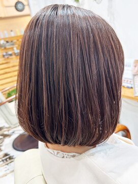 コンフィープラス(comfy plus) 20代30代40代大人可愛いナチュラルハイライトショコラブラウン