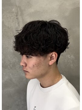 スイッチ(men's SWITCH) 大分メンズ波巻きスパイラルパーマ刈り上げレイヤーマッシュ
