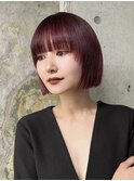 ミルクティーベージュレイヤーインナーカラーグレージュカラー