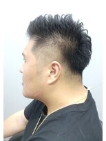 夜髪 面接でも大丈夫!?アシンメトリーヘア