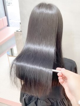 ロンド ブランシュ 錦糸町北口(Lond blanche) 黒髪ボブルフネビージュ小顔ワンレン