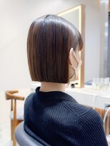 ロンド ロワール 門前仲町(Lond Loire)&nbsp;ボブショートボブ縮毛矯正ベージュグレージュ門前仲町