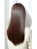 【毛髪整形】超高濃度水素ケアストレート+ミネコラTR+高濃度炭酸スパ+カット