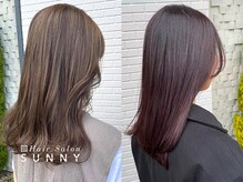 サニー美容室の雰囲気（顔周りレイヤーが得意な美容室◎似合わせカットで印象チェンジ）