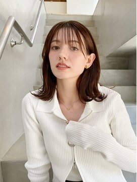 シア 綾瀬店(SHEER) ミディアム/綾瀬/髪質改善/オージュア/綾瀬美容室/SHEER