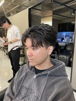 アイズ 海老名(AIZU)&nbsp;フェザーショート　フェザーパーマ　メンズマッシュ　海老名