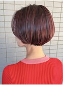 チェリーピンク★大人かわいいショートボブ★【坂田のぞみ】