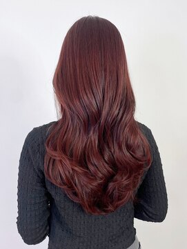 アイティーバイアルバム 下北沢店(IT by ALBUM) 美髪チェリーブラウン顔周りレイヤーロング_ba538123