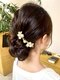 ヘアアンドメイクフリッシュ(HAIR&MAKE FRISCH)の写真/【三宮/元町駅すぐ*８時以降受付】特別な日はプロの技で可愛く華やかに。周りと差がつく仕上がりへ。