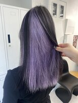 ペレ 渋谷(PELE)&nbsp;くびれヘア/アプリコットオレンジ/夏のヘアアレンジ/渋谷