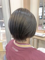 アルターリール(aL ter Rire)&nbsp;くびれヘア/アプリコットオレンジ/ハイライトカラー/福原遼華