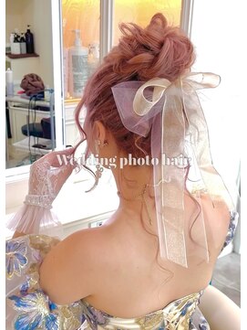 アヴァンセスパスリードット(Avance Spa three.) Wedding photo hair