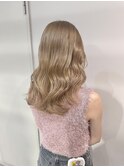 ブリーチありミルクティーベージュ