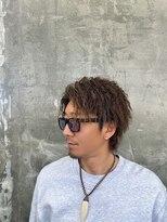 キング 楠葉店(K!ng) 波巻きツイストスパイラルパーマ/フェザーパーマ/眉毛/メンズ