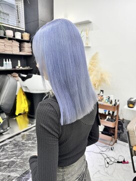 チュダック(ChuDuck) 《ペールブルー》高発色ハイトーン/ケアブリーチ/ダブルカラー