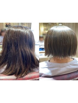 丁寧なカウンセリングで理想のスタイルを実現！再現性が高く、自宅でもサロン帰りのスタイルが続く♪