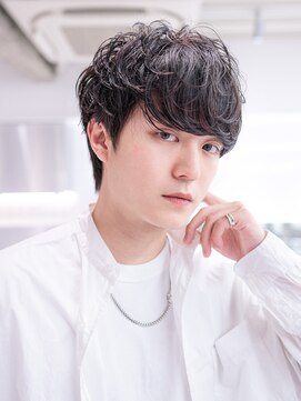 ユウ 渋谷(U) 【王道マッシュ×ココアブラウン】メンズヘア/メンズパーマ