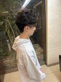 韓国風プードルパーマ