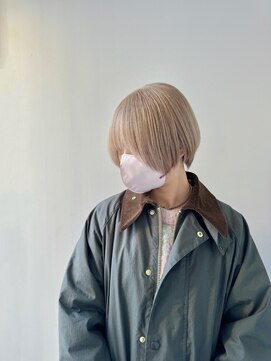 ハウス(HAUS.) 【石原】ショートマッシュとミルクティー