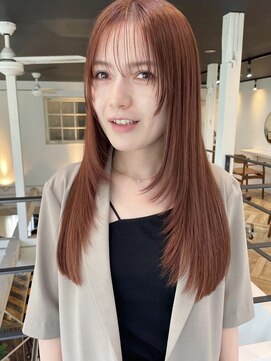 シエカ(CIECA.) 小顔/オリーブグレー/ココアベージュ/黒髪/レイヤー