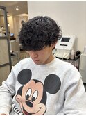 無造作シャドウパーマ