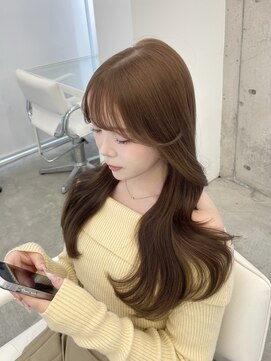 アイシー 表参道(ICY) 明るめベージュ/ブリーチなしダブルカラー