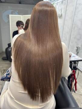バンクスヘアー(BANK'S HAIR) 池袋/髪質改善/ケラチントリートメント/ベージュ