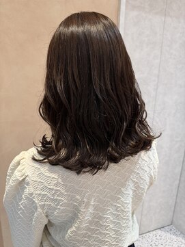 オン キャナルシティ博多前店(on) 【中里恵梨】グレージュ/透明感カラー/ケアカラー/レイヤーボブ