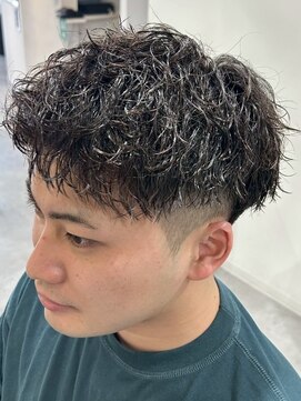 ナム 錦糸町(NAM) MEN’S/リバースセンターパート/ニュアンスパーマ/錦糸町