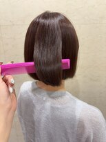 アクシス 栄ガスビル店(`AXIS) ミルクティーブロンド/ダークブルー/デジタルパーマ/名古屋栄