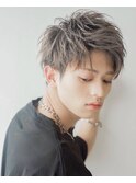 【option武蔵小杉】ショート×毛流れパーマ