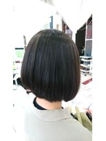 ルクール 喜多町店(Le Coeur) グラボブ×前下がり/グラデーションボブ◎20代30代40代50代