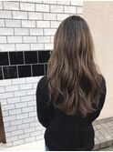 【chobii】グレージュハイライト☆外国人風アッシュカラー