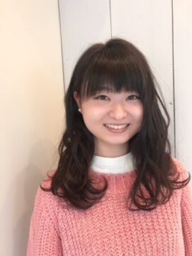 美容室 スタジアム(Stadium) 20代から40代の女性におすすめのhrowカラーロングスタイル