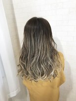 アルマヘア(Alma hair) ホワイトアッシュ×3Dカラーグラデーション【Alma hair】