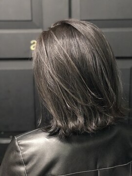 アリュウル 表参道(ALLURE) 切りっぱなし × グレージュハイライト Allure【千葉英樹】