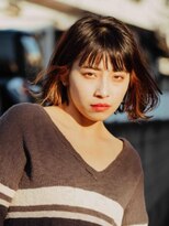 フラミューム 藤沢(flammeum)&nbsp;おしゃれインナーボブスタイル☆【藤沢】