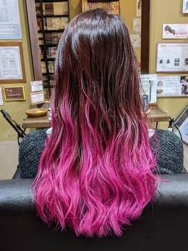 パピヨンロゼ(Papillon Rose) グラデーション★ベリーピンク　VINEPINK