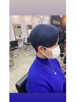 シェア 天王寺(share)&nbsp;韓国カルマパーマ風センターパート/天王寺/Share by Wealstar