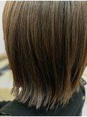 切りっぱなしボブ